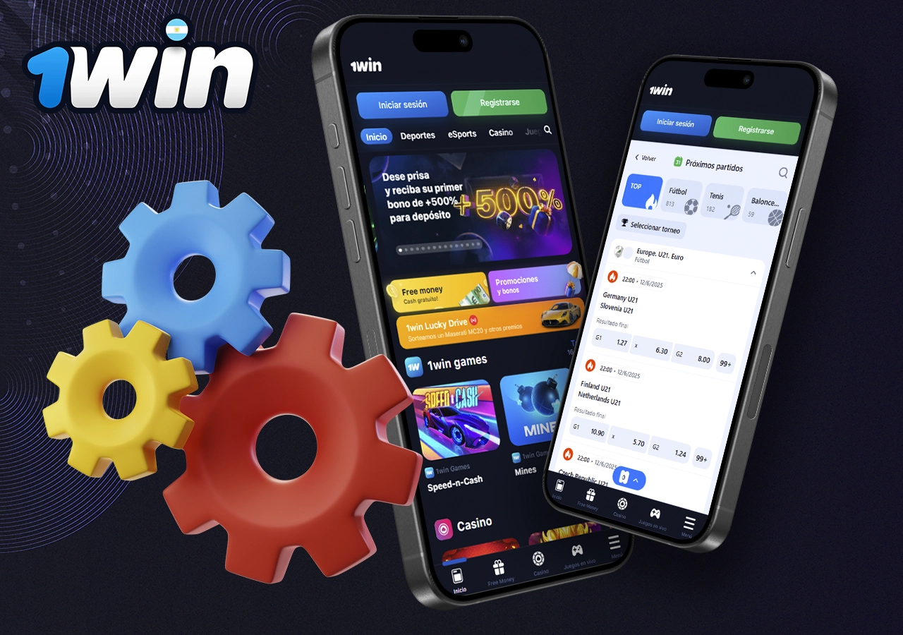 ¿Cuáles son las principales características de la aplicación móvil 1Win?
