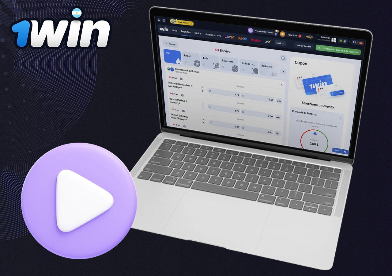 Apuestas en vivo en 1Win