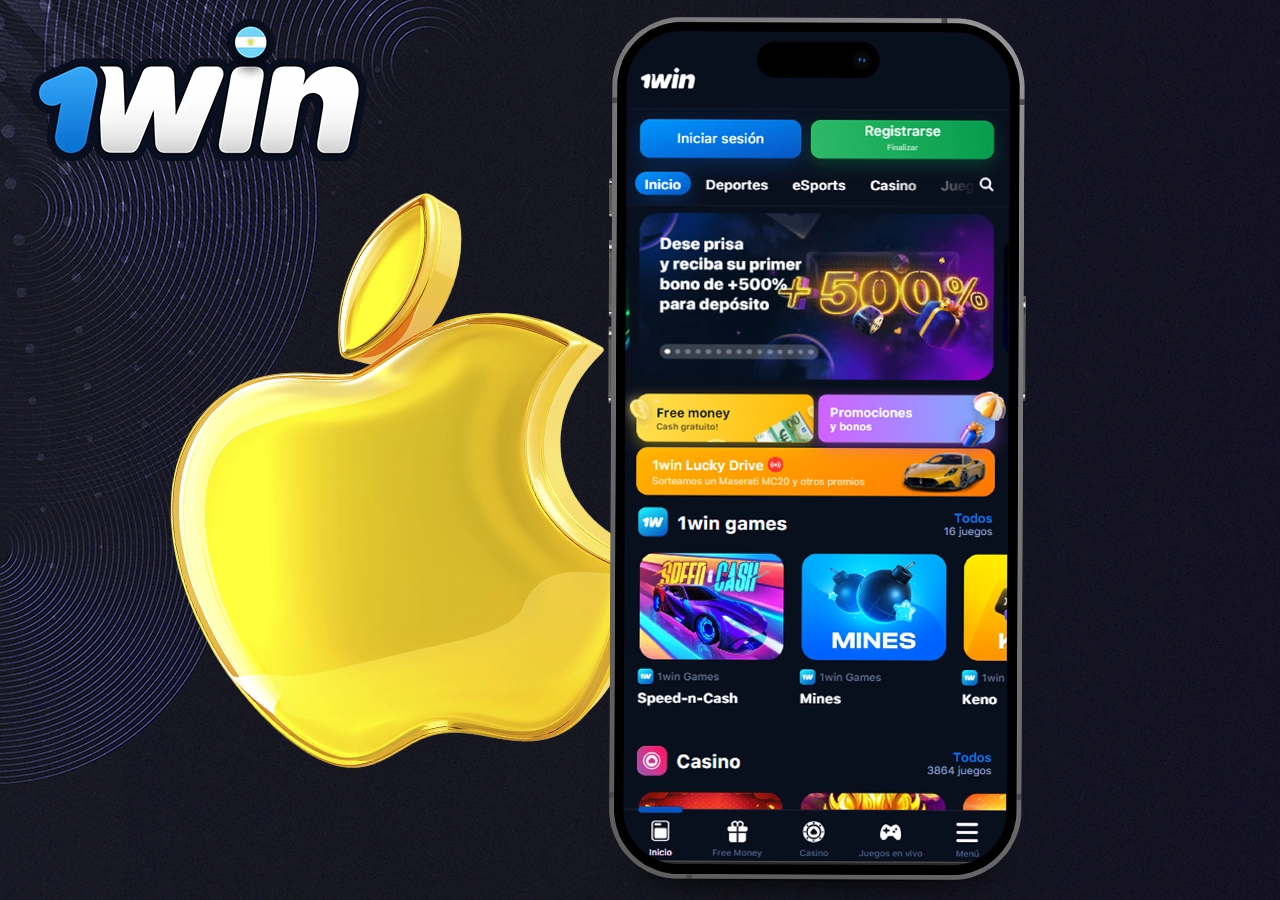 ¿Cómo descargo la aplicación 1win en mi iPhone?