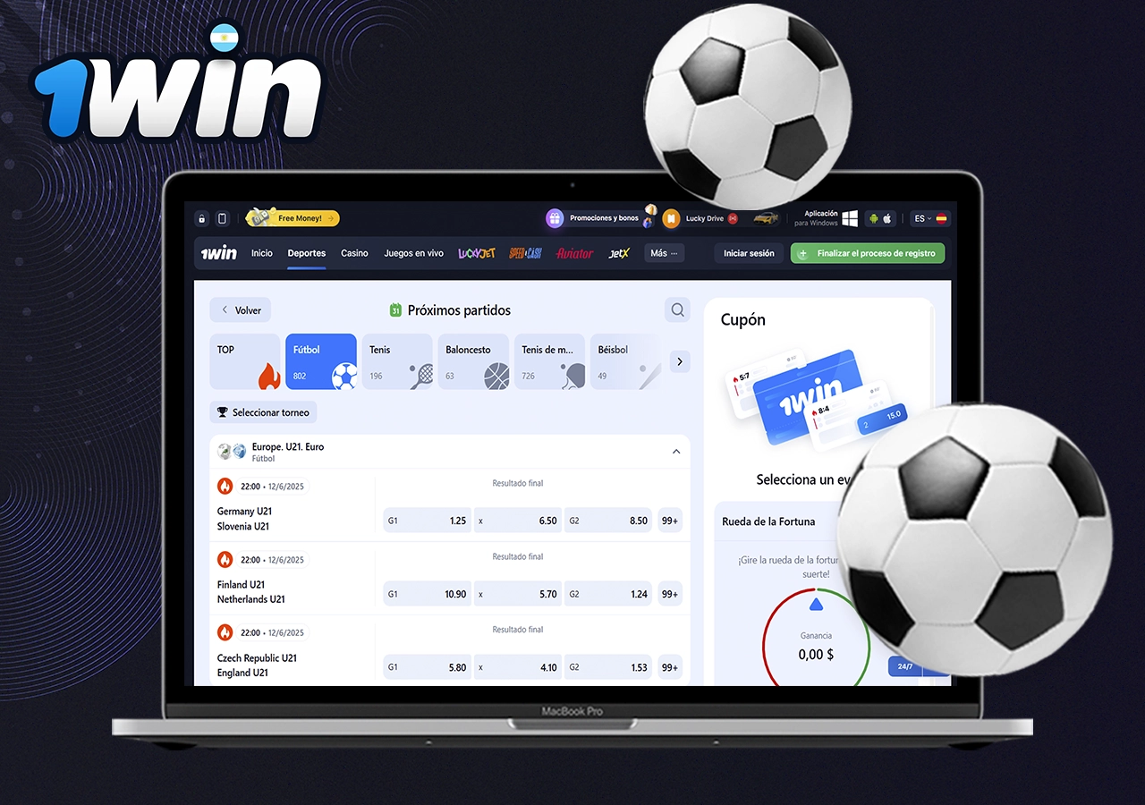 Apuestas de Fútbol en 1Win