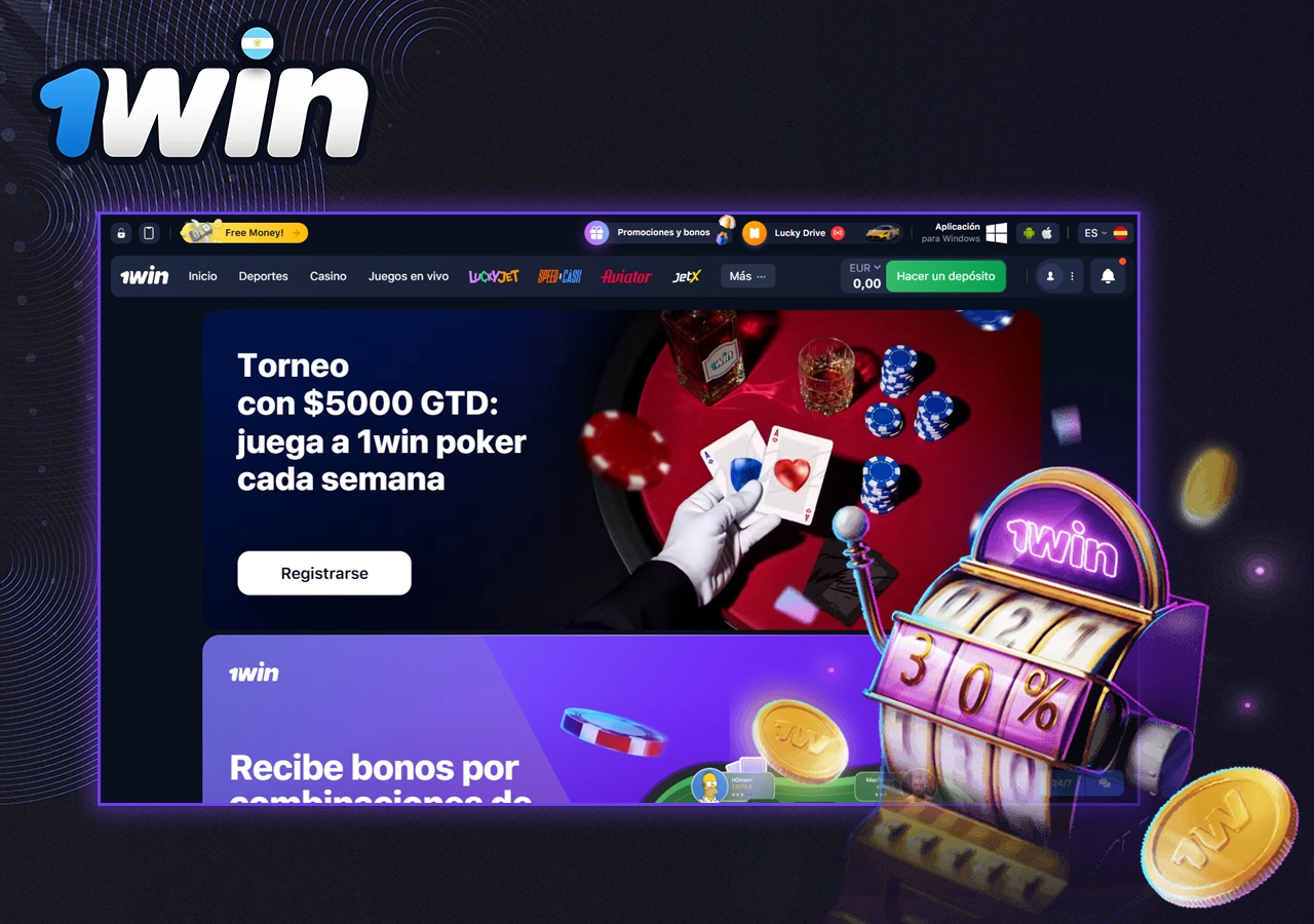 Información sobre Póquer 1win Argentina